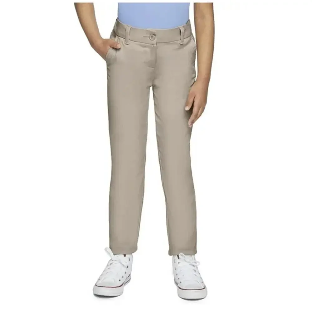 2 PACK! NWT Wonder Nation Girls School Uniform Stretch Skinny Pants Size 12